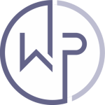 WP Advertiser Logo WP Advertiser logo — gold WP monogram in a circular mark
